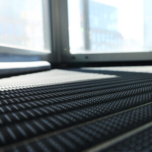 inkommat met schraaprubber