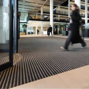 inkommat profielmat met tapijtinlage