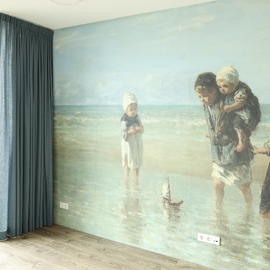 Acrovyn wandbescherming fotoprint