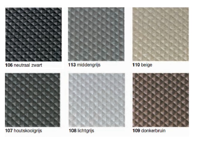 Tredsafe designkleuren