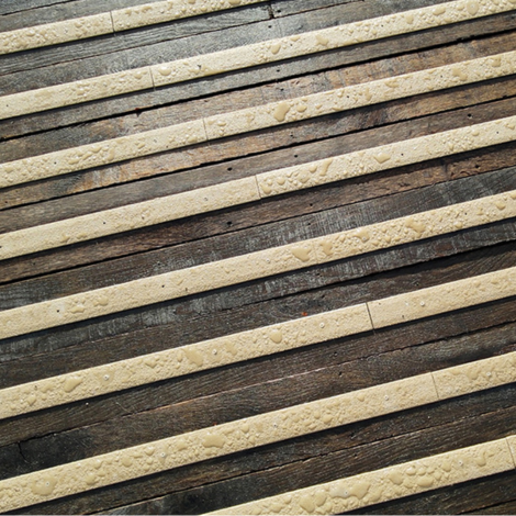Bandes antidérapantes pour terrasse