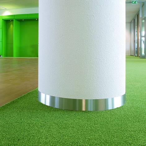 Plinthes en acier inoxydable