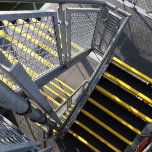 Antislip traptreden buiten situatie