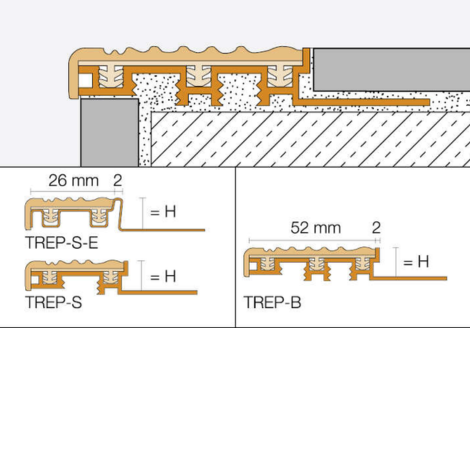 Schlüter®-TREP-SE/-S/-B