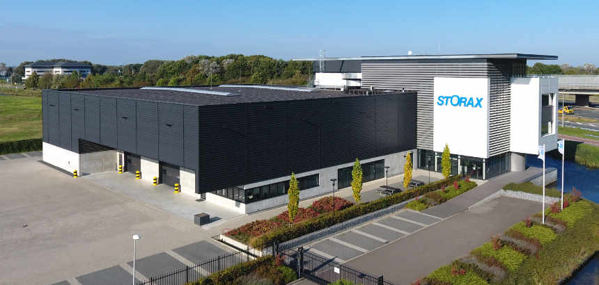 Storax opent vestiging in België