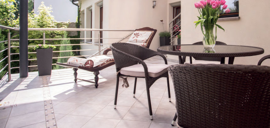 Colle à carrelage pour l&rsquo;extérieur