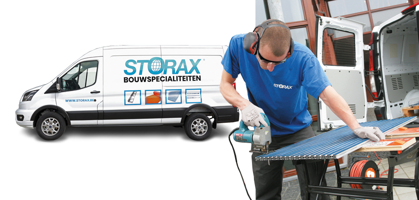 Storax Service: Inmeten en plaatsen van inkommatten