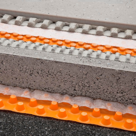 Schluter Troba Plus drainagemat voor buiten