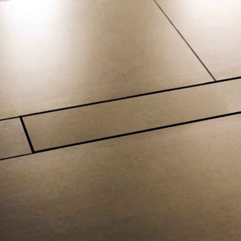 schlüter kerdi line D frameloze gootafdekking