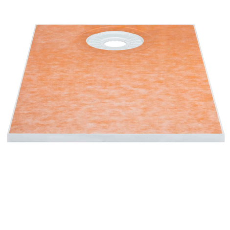 hellingplaat inloopdouches decentrale afvoer