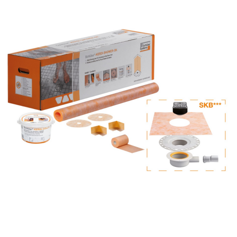 Schluter Kerdi Shower sk skb afdichtingsset voor inloopdouches