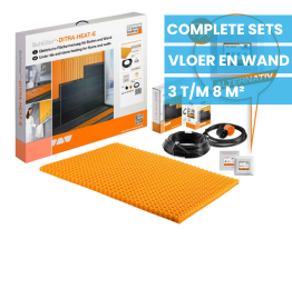set ditra heat elektrische vloerverwarming