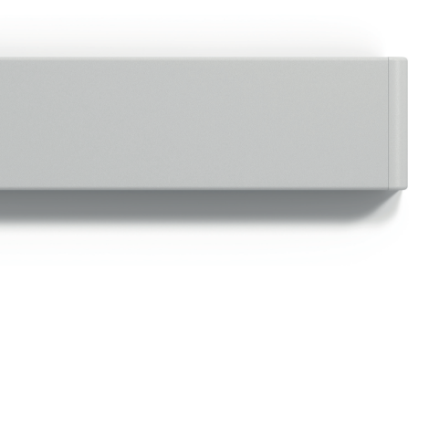 Pare-chocs plat au design épuré de 203 mm de haur